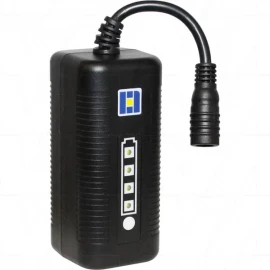 LIBM-BLX404 - 14.4V 3.45Ah high current LiIon battery with 2.1mm DC jack and fuel gauge. 