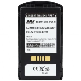 SB-BTRY-MC33-27MA-01 Replacement battery suitable for Zebra MC33xx Series Mobile Computers