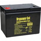 Drypower 12V 75Ah Sealed Lead Acid Gel Deep Cycle Battery