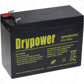 Drypower 12V 10Ah Sealed Lead Acid Battery. Replaces Century  PS12100