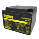 Drypower 12V 26Ah Sealed Lead Acid Battery, Golf, Backup and Mains power.