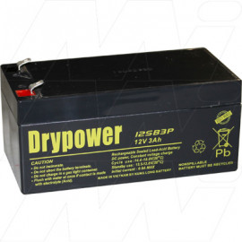 Drypower 12v 3.0Ah Replaces  Century 12v NP3.4-12, PS1232, FAI Alarm battery