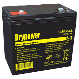 Drypower 12V 55Ah Sealed Lead Acid Battery
