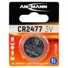 CR2477-BP1(A) - 1516-0010 Ansmann CR2477 Consumer Lithium Battery Coin Cell