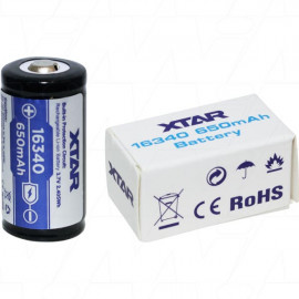 XTAR 16340 Lithium Ion