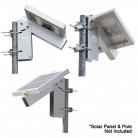 SY-PM-20-30W Symmetry pole mount kit for 20 & 30 watt (355mm wide) Symmetry small area solar panels 