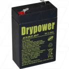 Drypower 6V 2.8Ah Sealed Lead Acid Battery. Replaces CP628, PS628