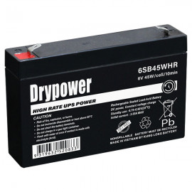 6SB45WHR DRYPOWER UPS BATTERY 6v repl UP-VW0645P1