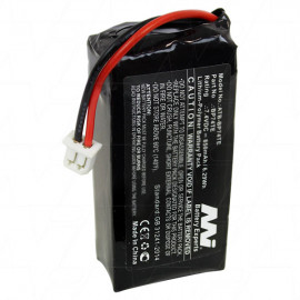 ATB-BP74TE  	7.4V 850mAh 6.29Wh LiPo Battery suitable for Dogtra Edge Edge RT & Edge TX Trasmitters