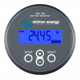 BMV-700R - Victron Energy - 6.5-95VDC Precision Battery Panel Monitor Display BAM010700000R