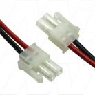 Molex Type 39-01-2020, 5557-2R, c/w Female Pin 5556 and 500mm 20 awg Leads