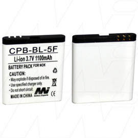 Nokia BL-5F Replacement battery ASPERA F24