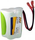Emergency lighting battery with leads and connectors.  Replaces Pierlite P5X6, NiMH 5P