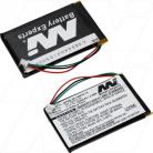 GPS Battery suitable for Garmin Nuvi 1350, 1370, 1390