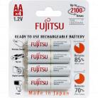 HR-3UTC Fujitsu Ready to Use, Up to 2100 recharges Rechargeable AA Battery