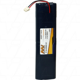 Battery replaces Topcon 24-030001-01, EPG-0620-1, L18650-4TOP. Suitable for Topcon Hiper Ga, Hiper Gb, Hiper Lite Plus, Hiper Pro, Hiper-L1, Javad Triumph-1 GNSS Receivers