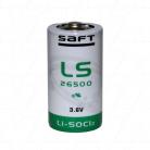 LS26500 - LS26500 C size Saft Lithium 3.6V Thionyl Chloride Battery - Bobbin Type