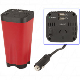 MI5128 Inverter - 10-15VDC Input - 240VAC Output @ 150 Watts Power  with 2 x 2.1A USB Output