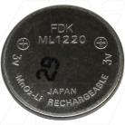ML1220 FDK Rechargeable Lithium Coin Cell Battery
