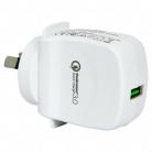 QC3-AC1-20W-A USB AC quick charge 3.0 USB fast charger with USB-A 20W output
