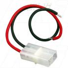 Hobby Tamiya Female Housing/Male Pin, 16 awg Silicone leads 133mm. JST-Solterco LR02F-1