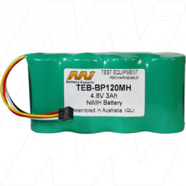 Battery replaces Fluke BP120MH suits Fluke 123, 124, 43, 43B