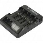 XTAR VP4 1-4 Cell Lithium Ion Battery Charger with Real Time LCD Display