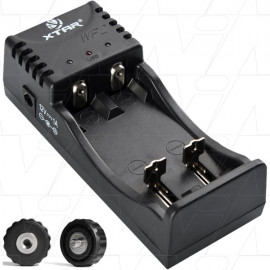 Xtar 2 twin cell Charger Li-ion - WP2II Full Set