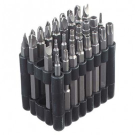 32 Pce Long Shaft Security Screwdriver Bits - Open almost anything!